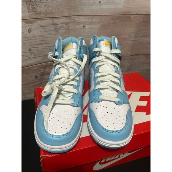 Men’s Nike dunk retro high chill blue 9.5 - Picture 3 of 8